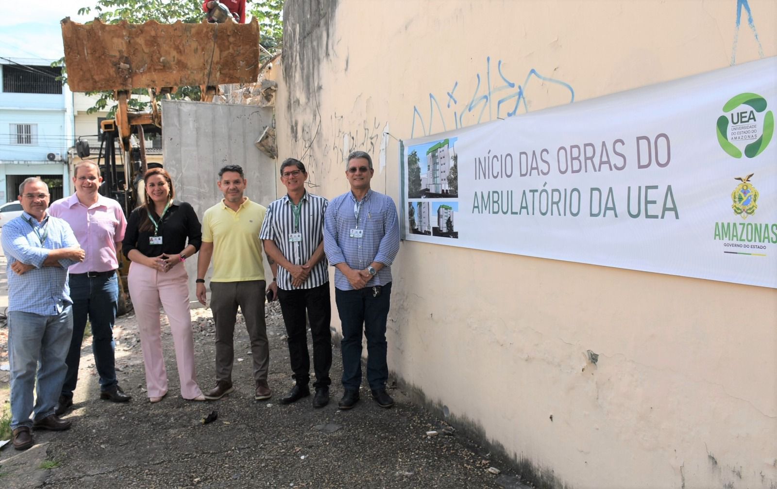 Iniciada obra para construção do Ambulatório Modelo dos cursos de saúde da UEA