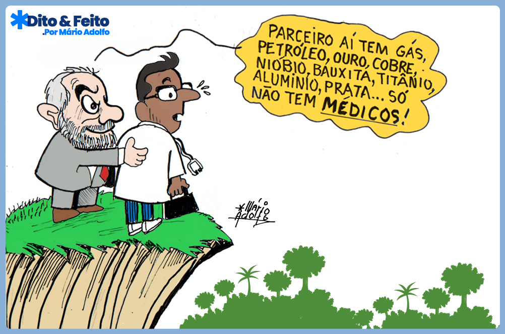 Dito & Feito: Amazonas é o 3º do Brasil com menos de dois médicos por mil habitantes