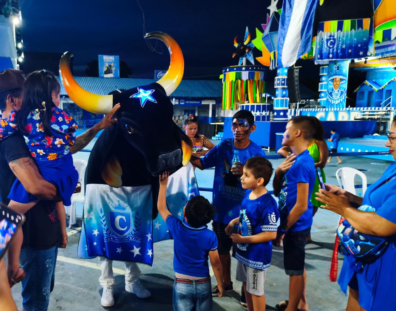 Boi Caprichoso realiza "Tarde Alegre Infantil Inclusiva" no Curral Zeca Xibelão