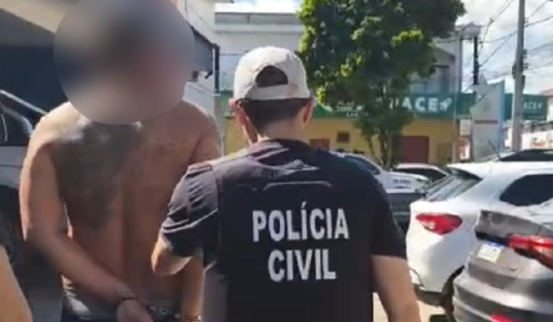 Homem é preso por atear fogo na casa da irmã grávida no bairro Zumbi