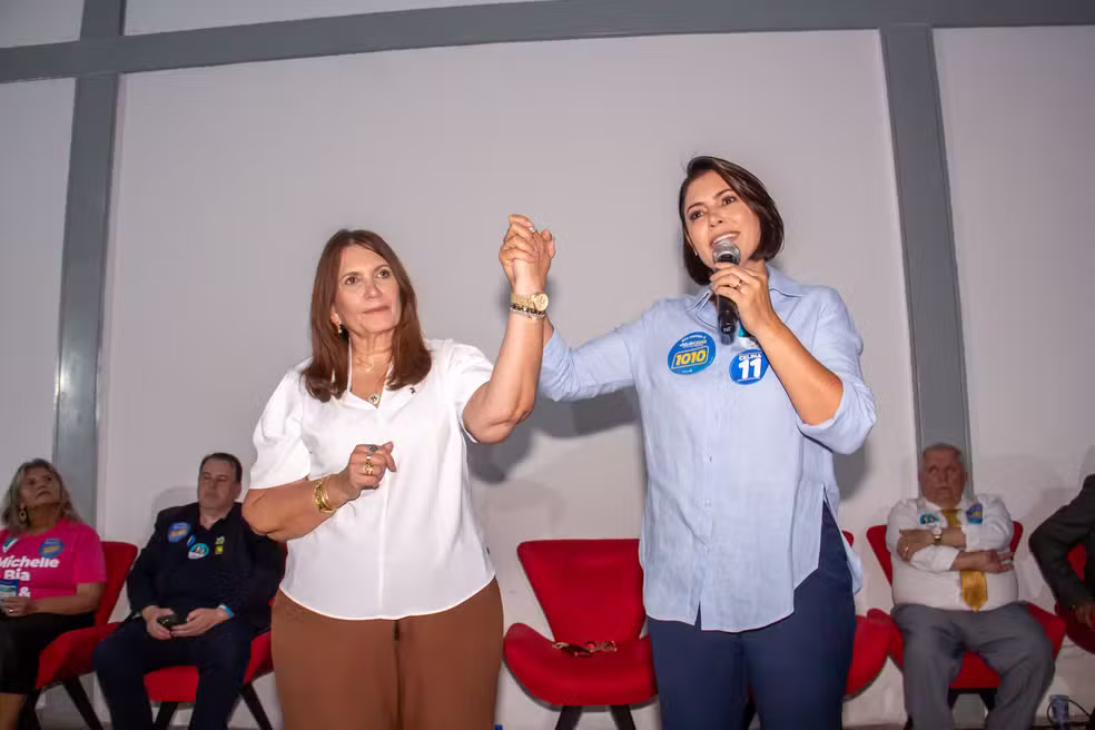 Michelle Bolsonaro é eleita senadora pelo Distrito Federal