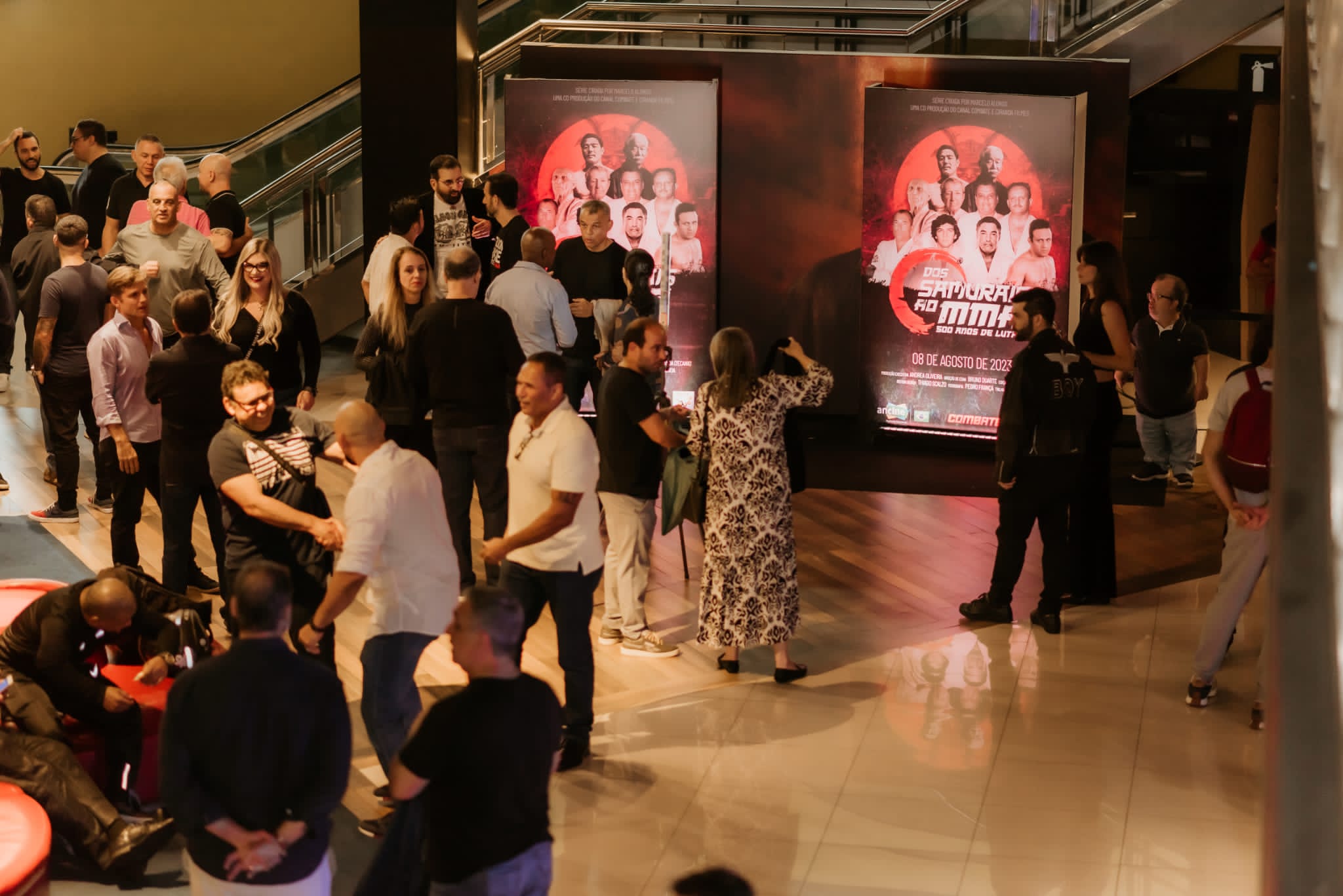 Pré-estreia 'Dos Samurais ao MMA, 500 anos de Luta' reúne atletas, historiadores e entusiastas no Rio