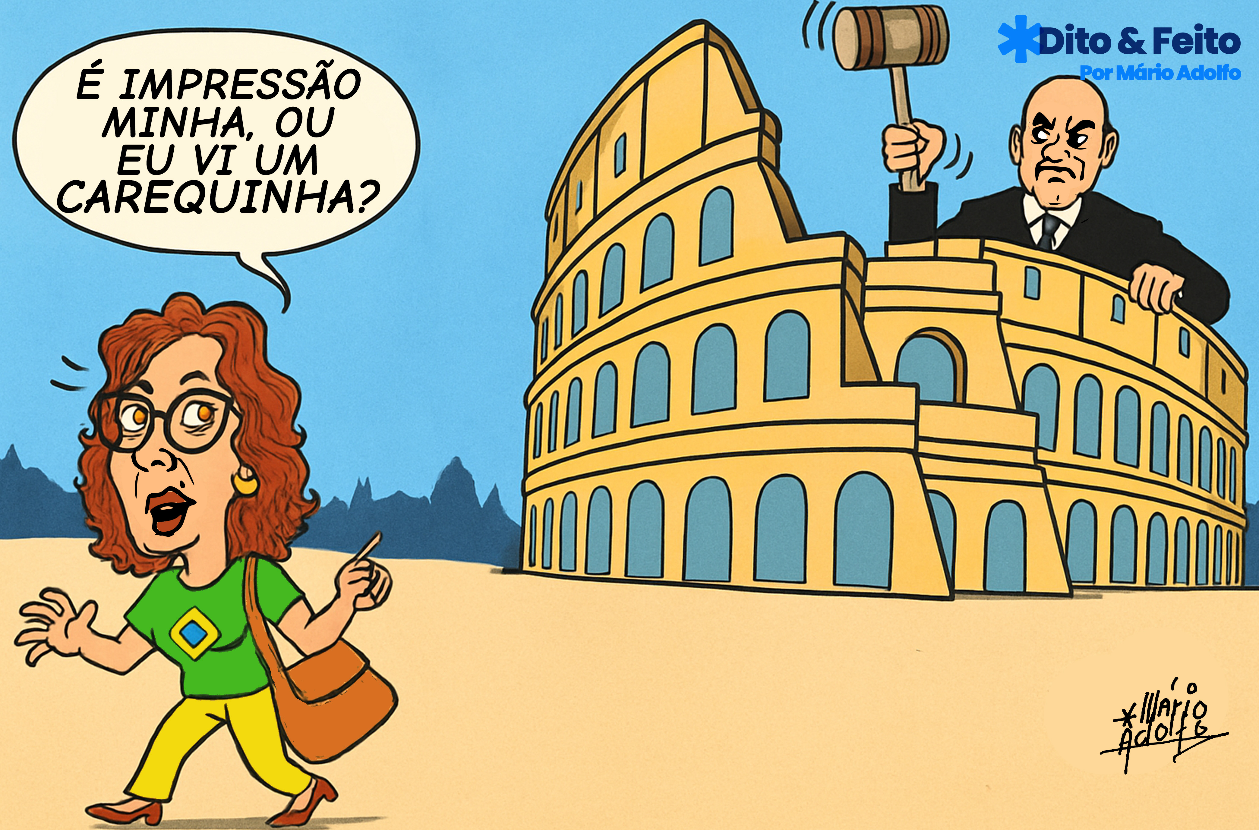 Dito & Feito: NON PUÒ SFUGGIRE A QUESTO –  Apesar da cidadania italiana, extradição de Zambelli não deve “acabar em pizza”