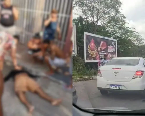 Vídeo: perseguição policial termina em acidente e deixa dois feridos no bairro Crespo