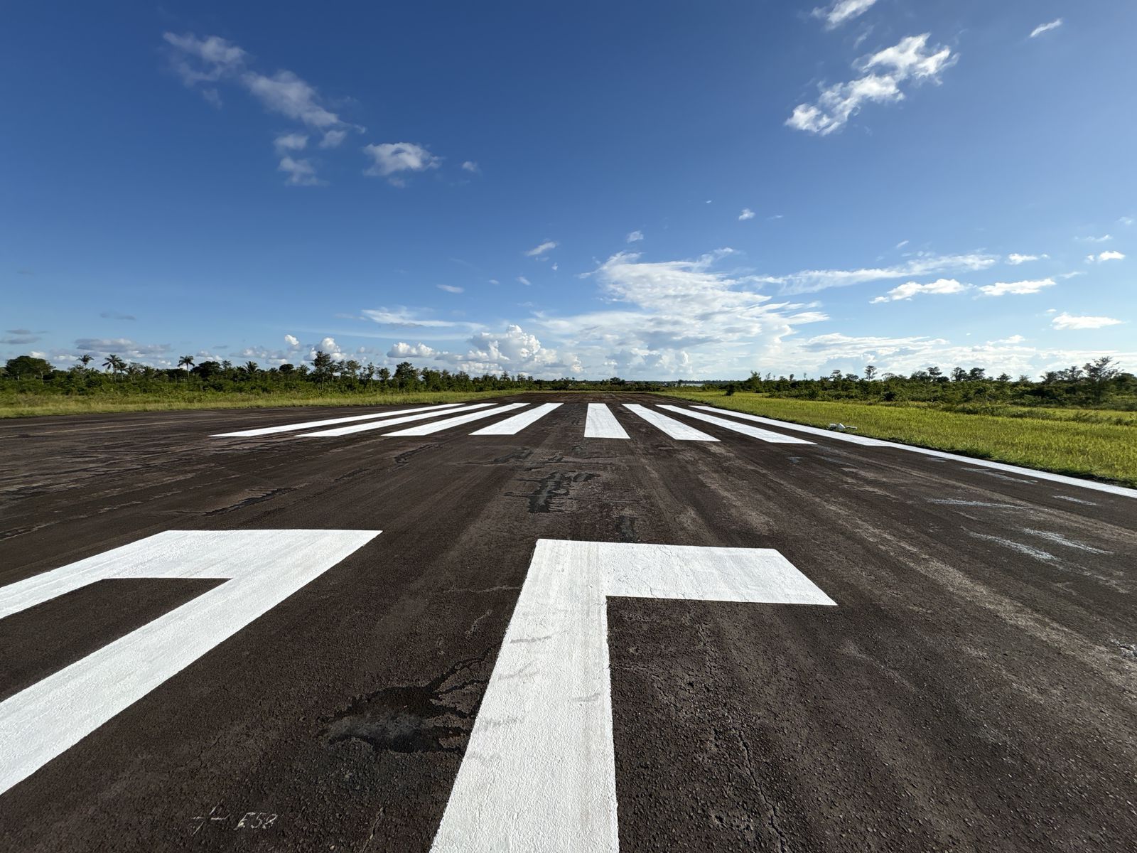 Obra de revitalização do aeródromo de Lábrea chega a 77% de execução