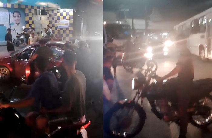 Vídeo: Homem é perseguido e baleado em carro na zona Leste de Manaus