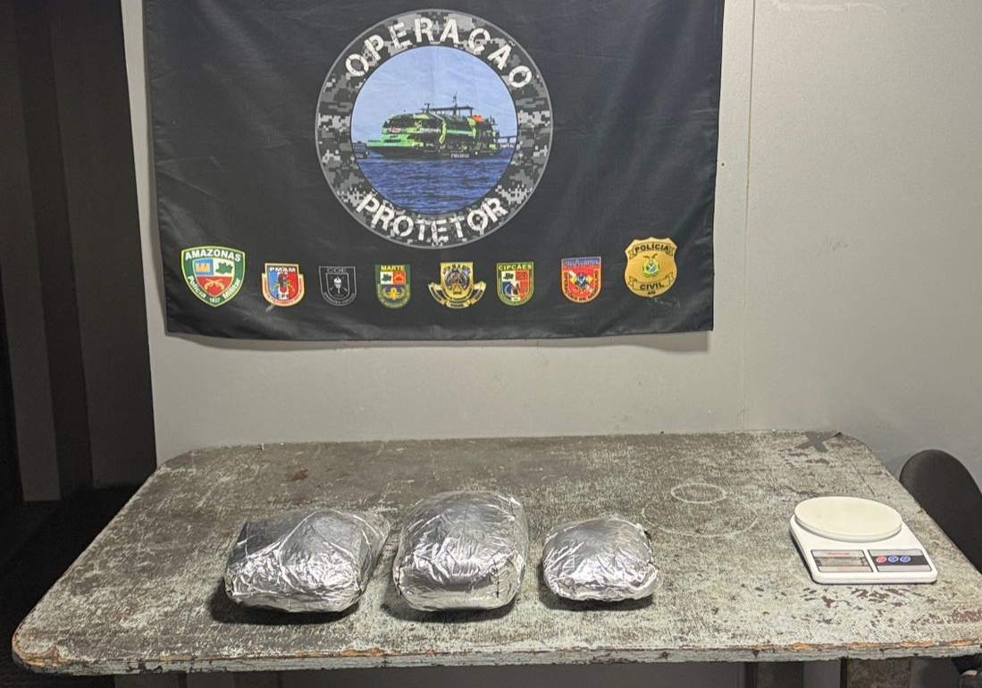 Base Arpão 2 apreende quase R$ 300 mil em drogas e prende suspeito no AM