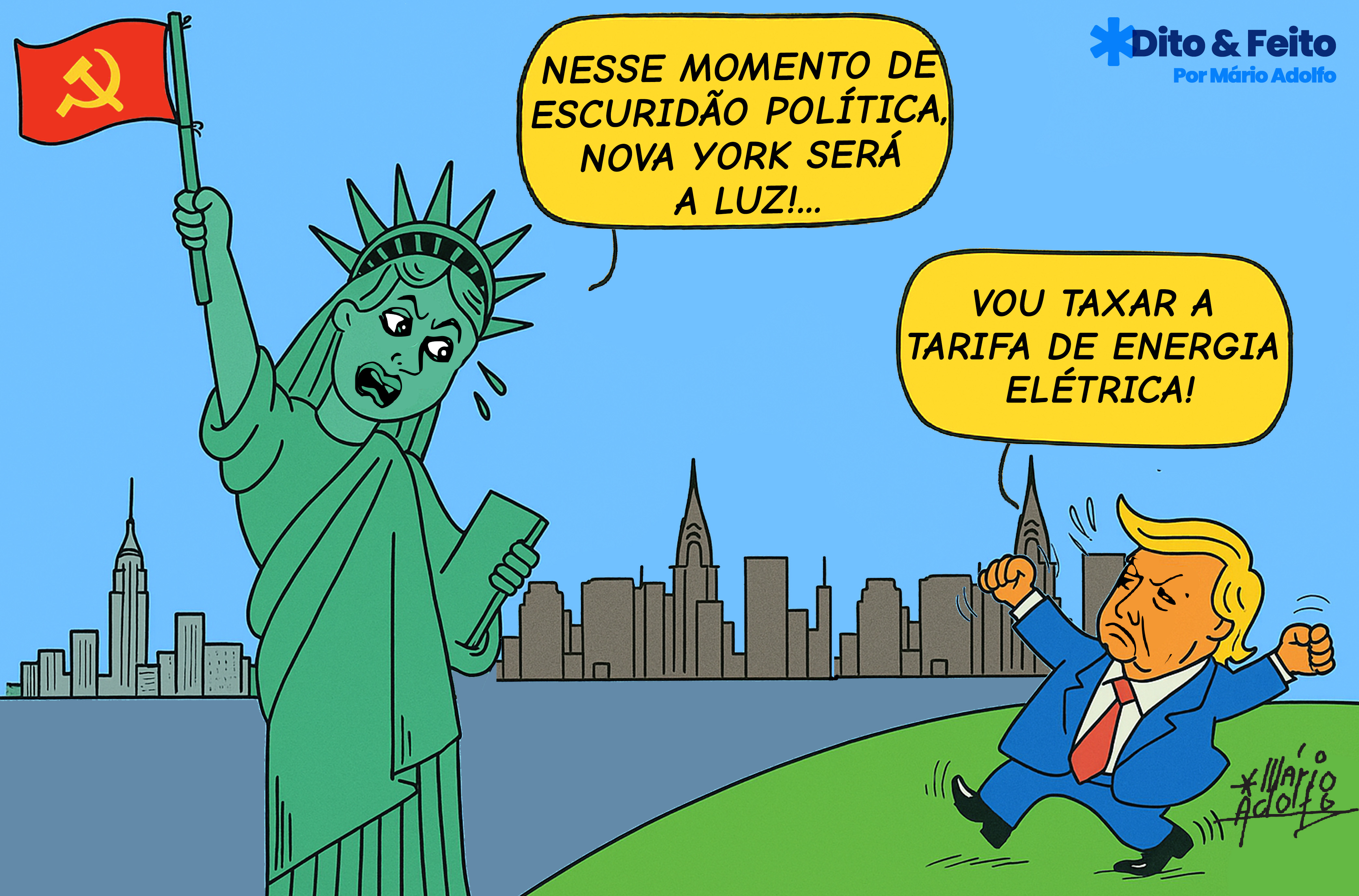 Dito & Feito: UM PREFEITO SOCIALISTA EM NOVA YORK