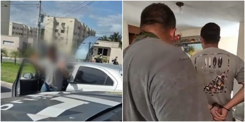 Vídeo: motorista de app que se passava por policial é preso por roubos e estupro em Manaus