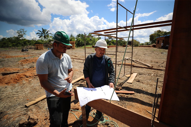 Governo do Amazonas avança com obras da primeira Escola da Floresta