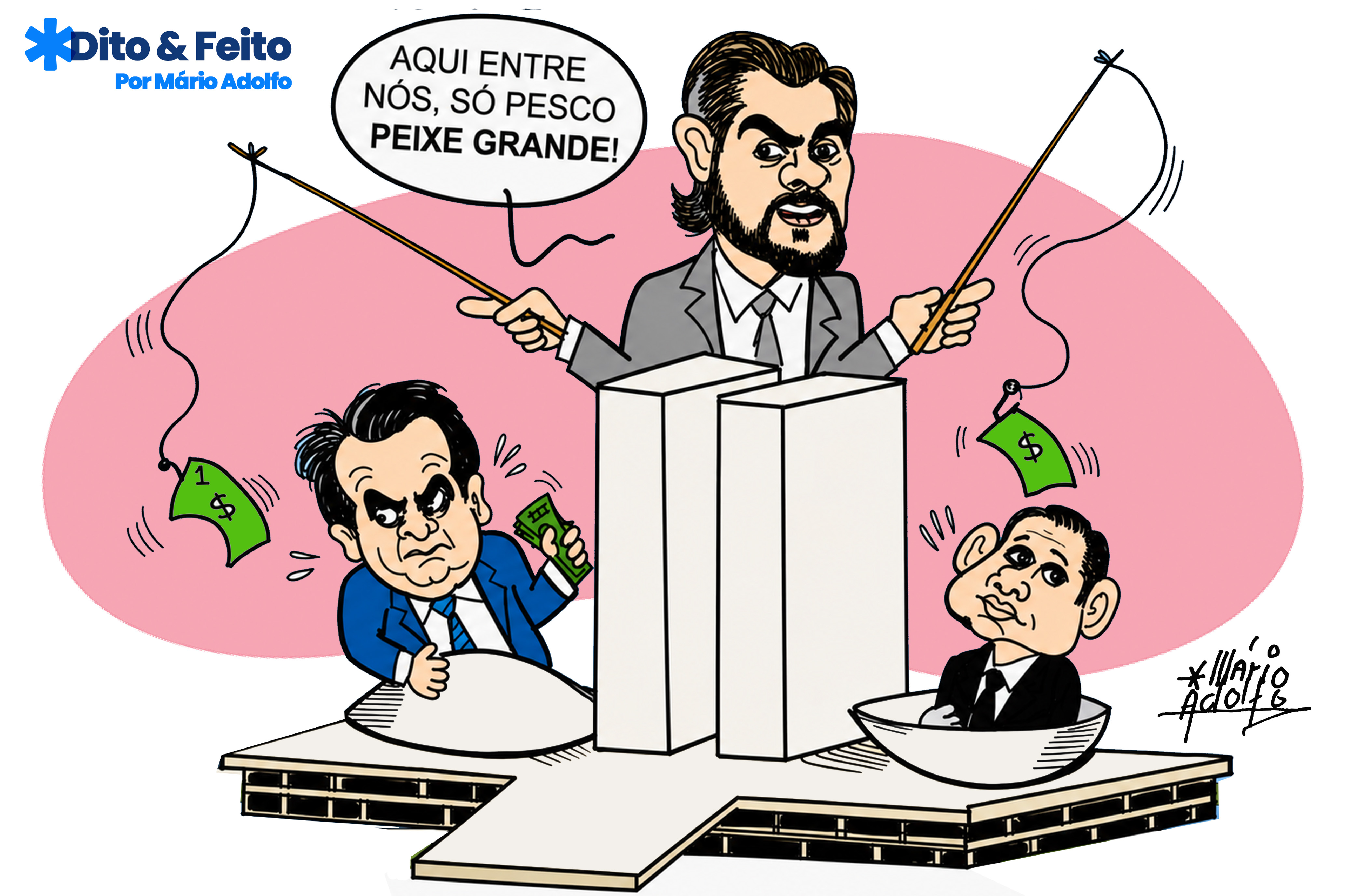 Dito & Feito: HUGO MOTTA & CIRO NOGUEIRA EM APUROS