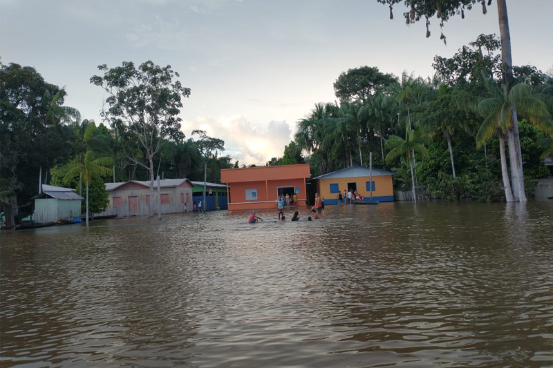 Governo federal libera R$ 1,7 milhão para cidades do AM por conta da cheia
