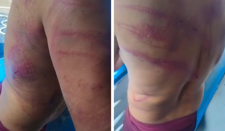Vídeo: trabalhador é agredido por ‘piratas’ no rio Solimões