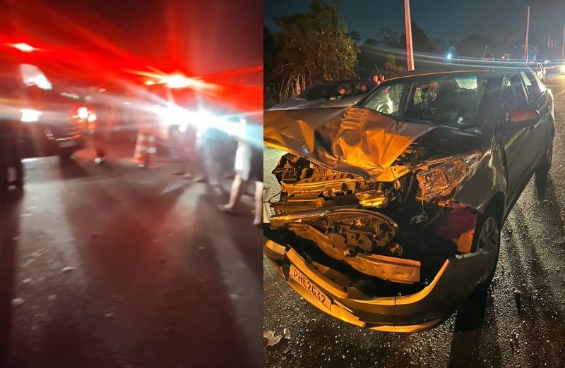 Mulher morre em grave acidente na Estrada Manoel Urbano