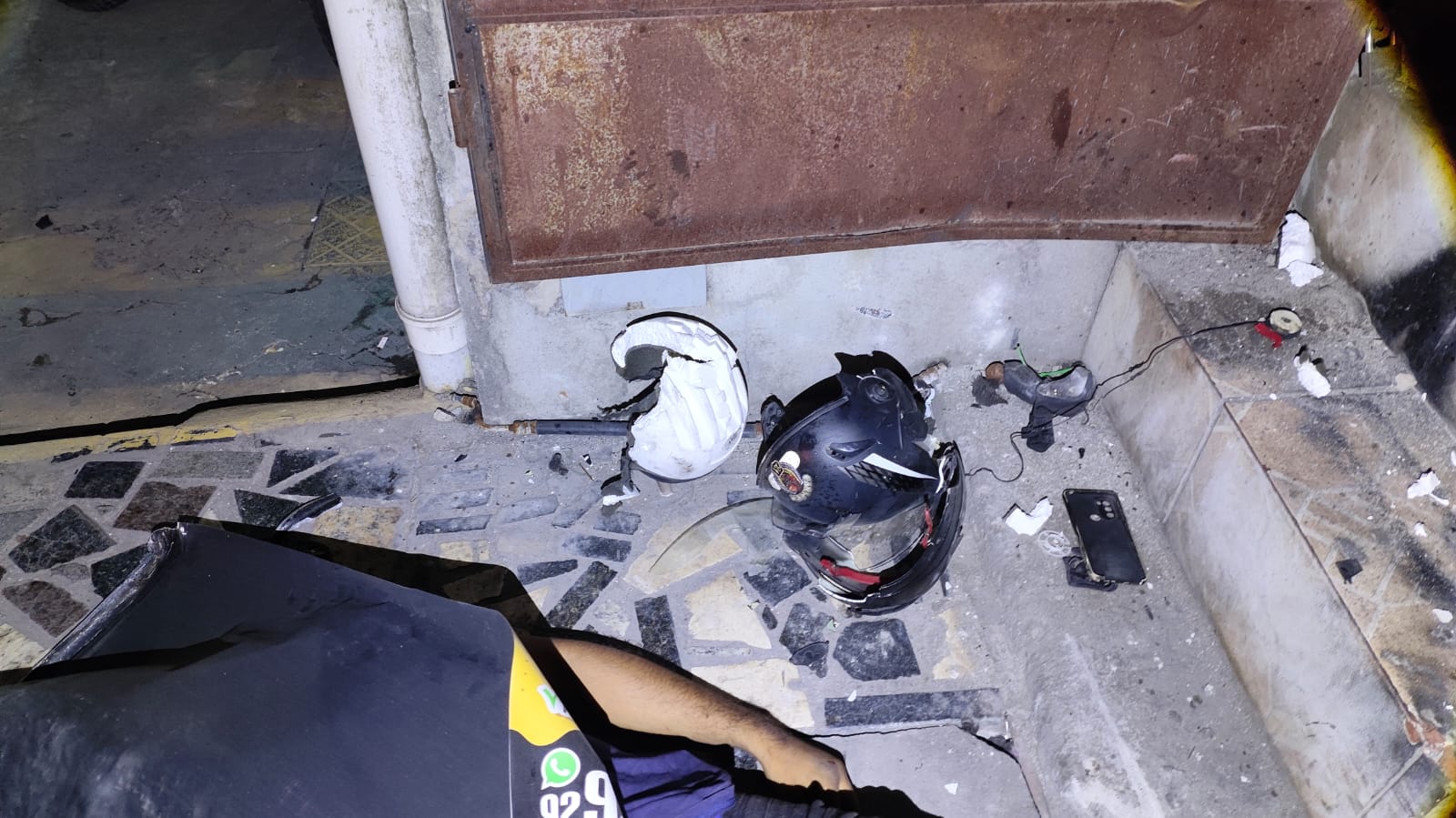 Vídeo: Motociclista morre ao colidir contra mureta na zona Leste de Manaus