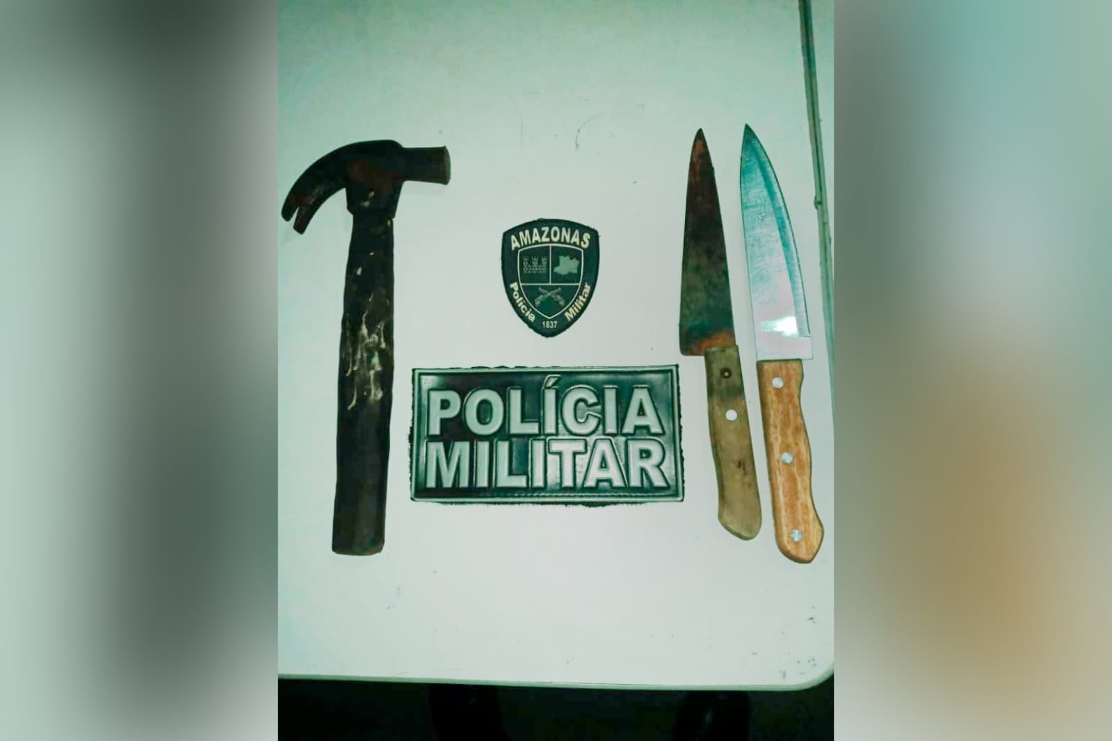 Homem é preso por agredir companheira com martelada no Amazonas
