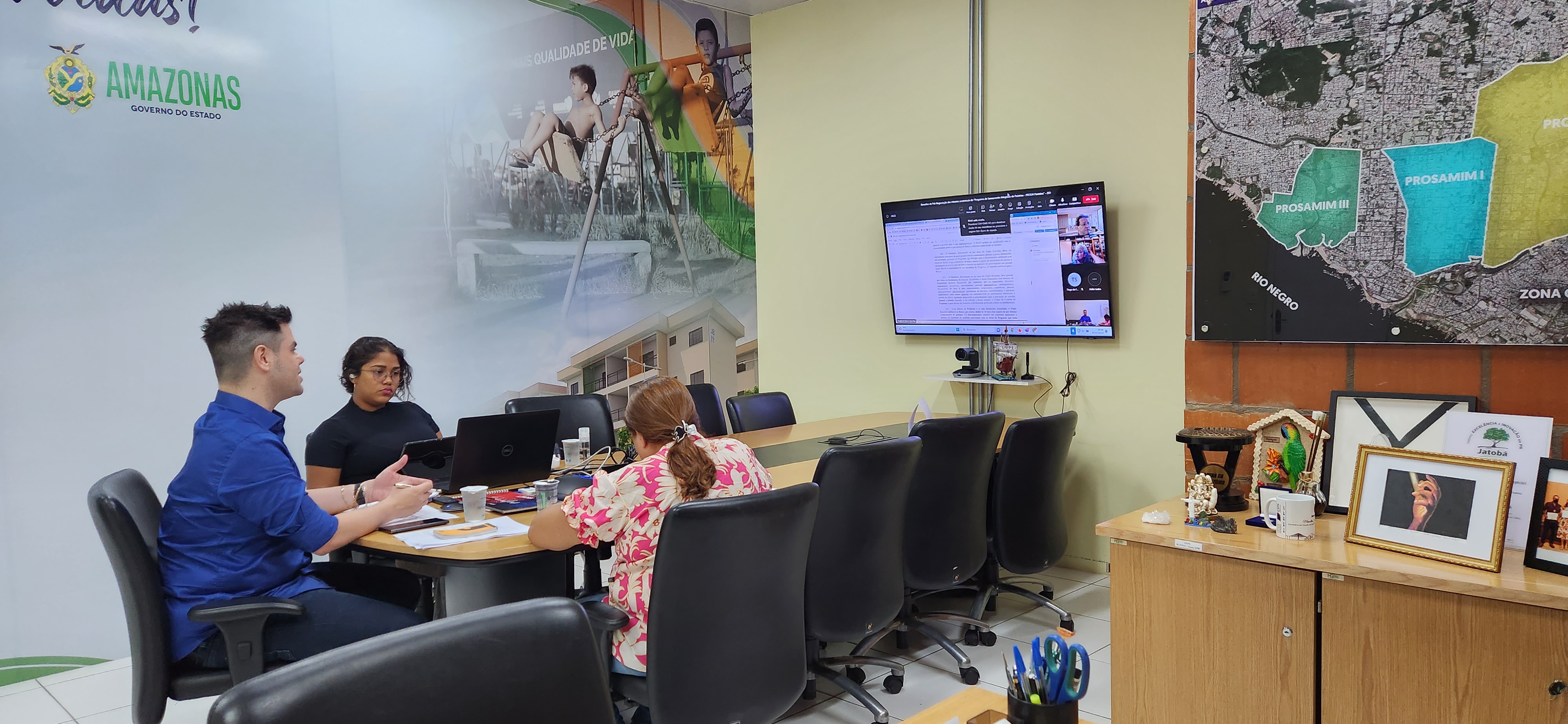 Avançam as negociações em torno do contrato de  empréstimo do Prosai Parintins