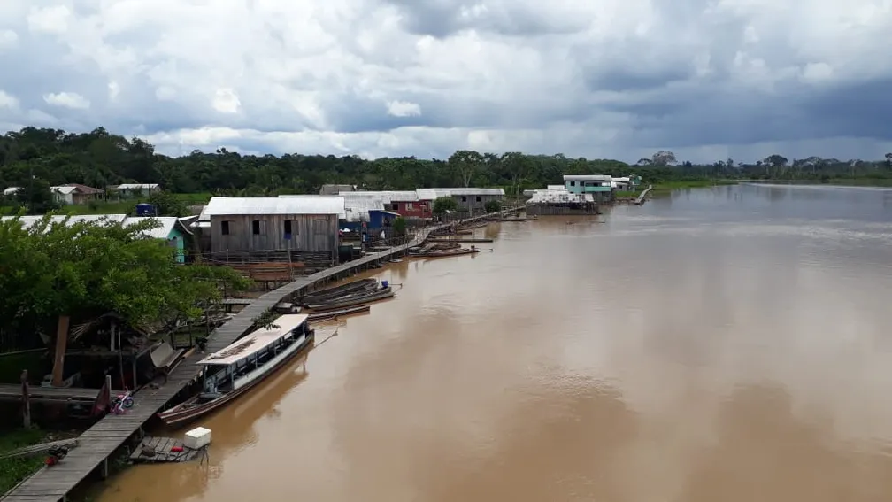Calhas dos rios Juruá, Purus e Madeira entram em processo de vazante no Amazonas