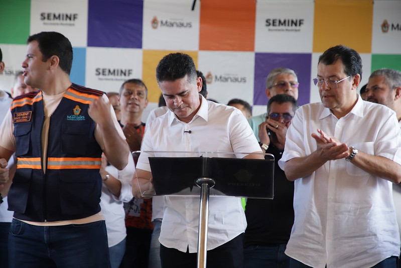 Prefeito David Almeida anuncia programa de recapeamento viário para recuperação de mais de 60 quilômetros de vias