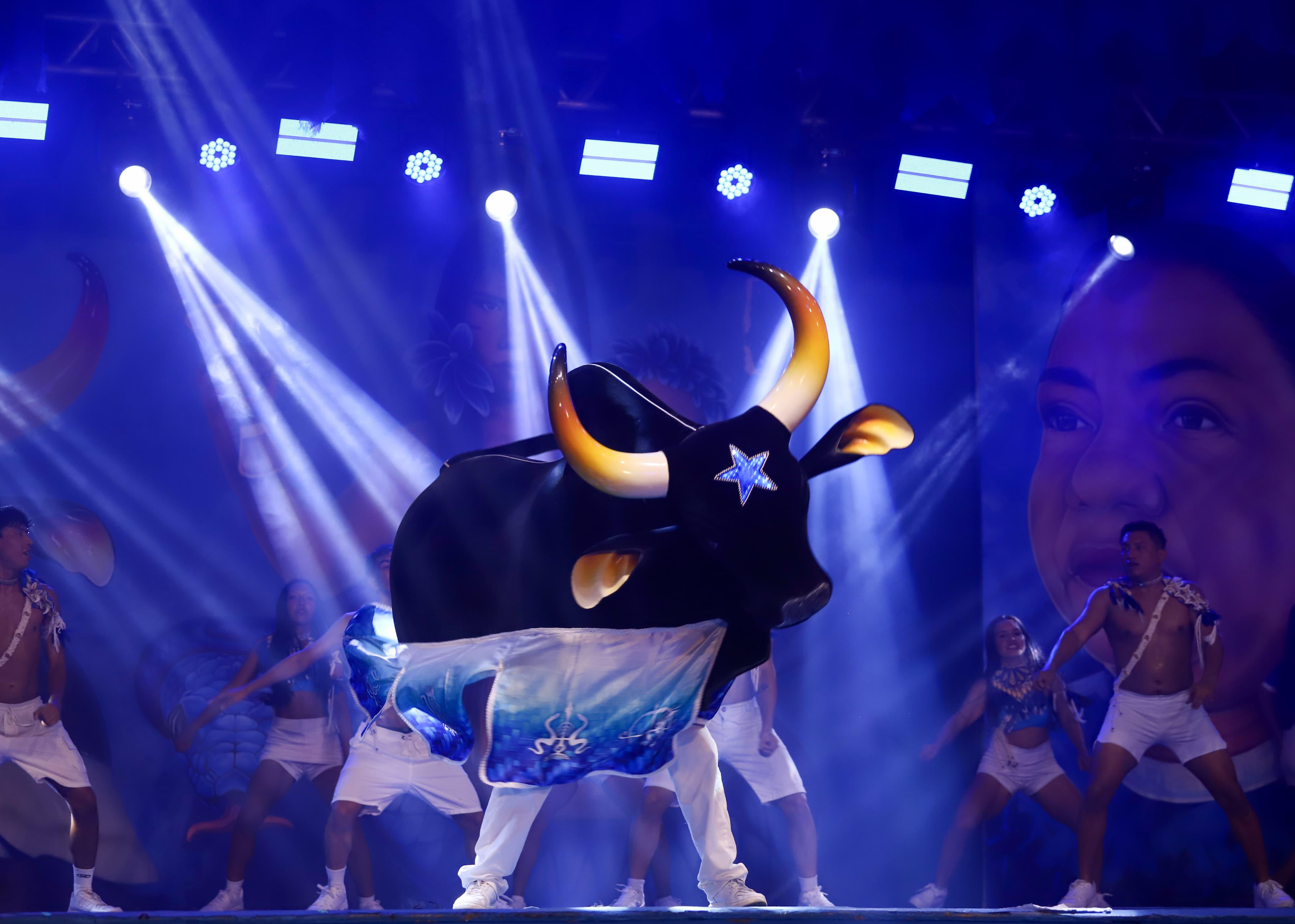 Em noite de homenagem, Boi Caprichoso celebra Arlindo Júnior