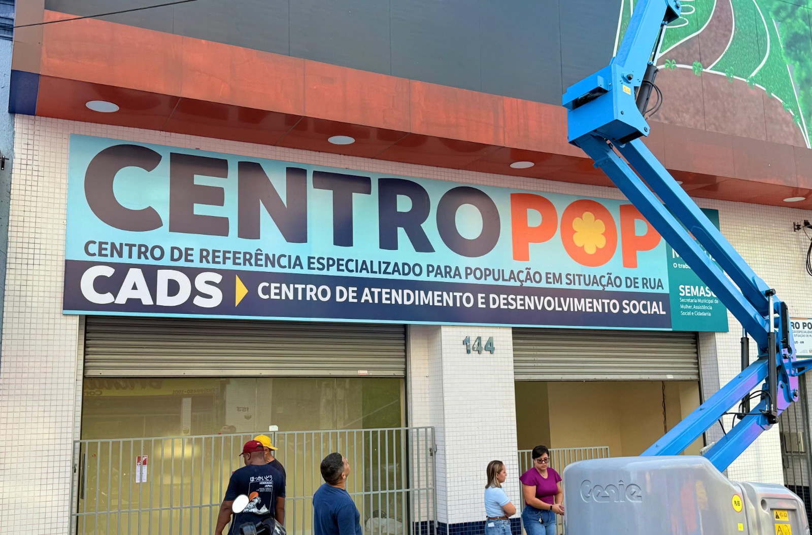 Prefeitura finaliza obras do Centro Pop, Casa de Passagem e CADS, no Centro de Manaus