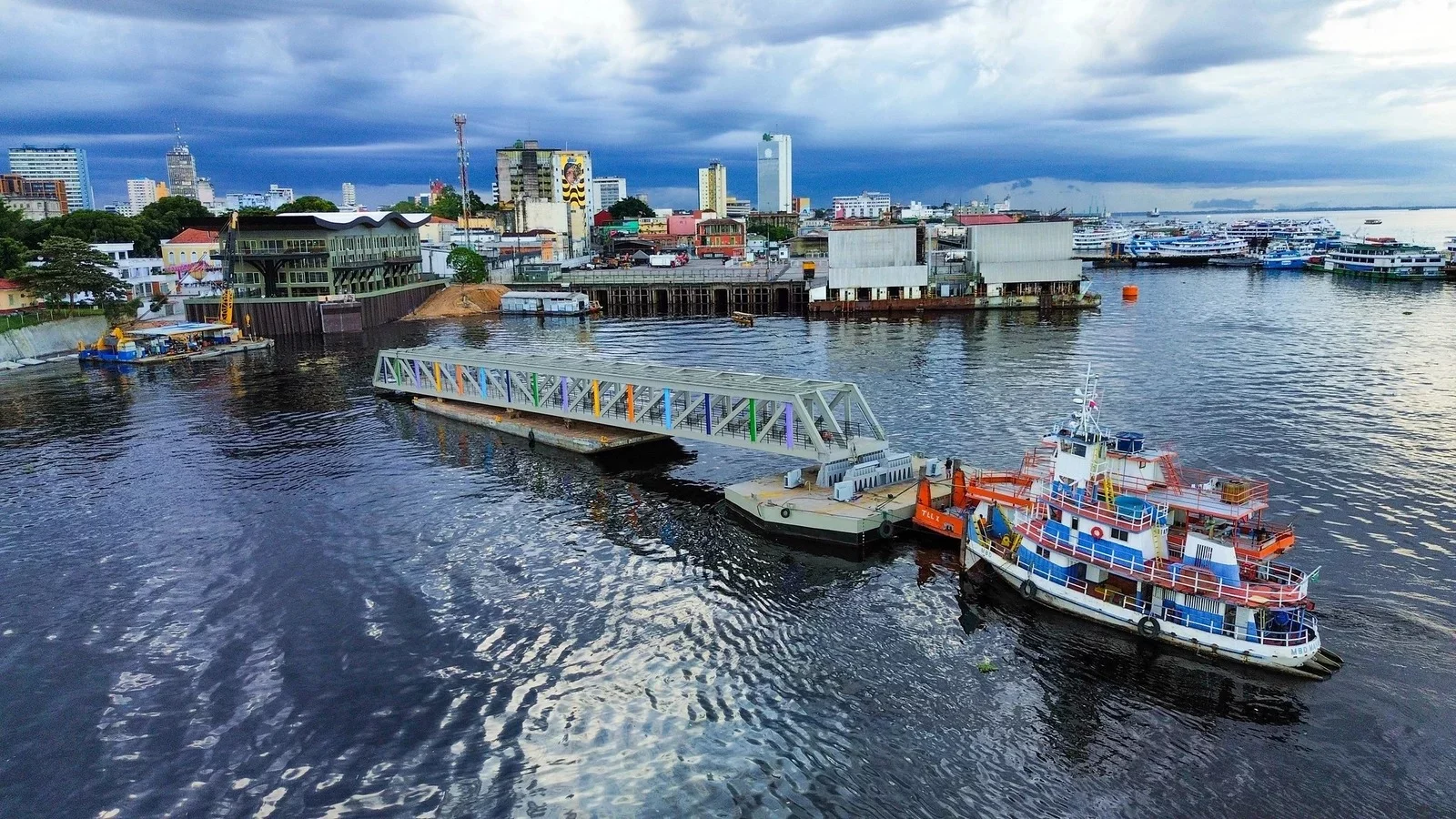 Píer Turístico Manaus 355 é inaugurado neste domingo; veja o vídeo