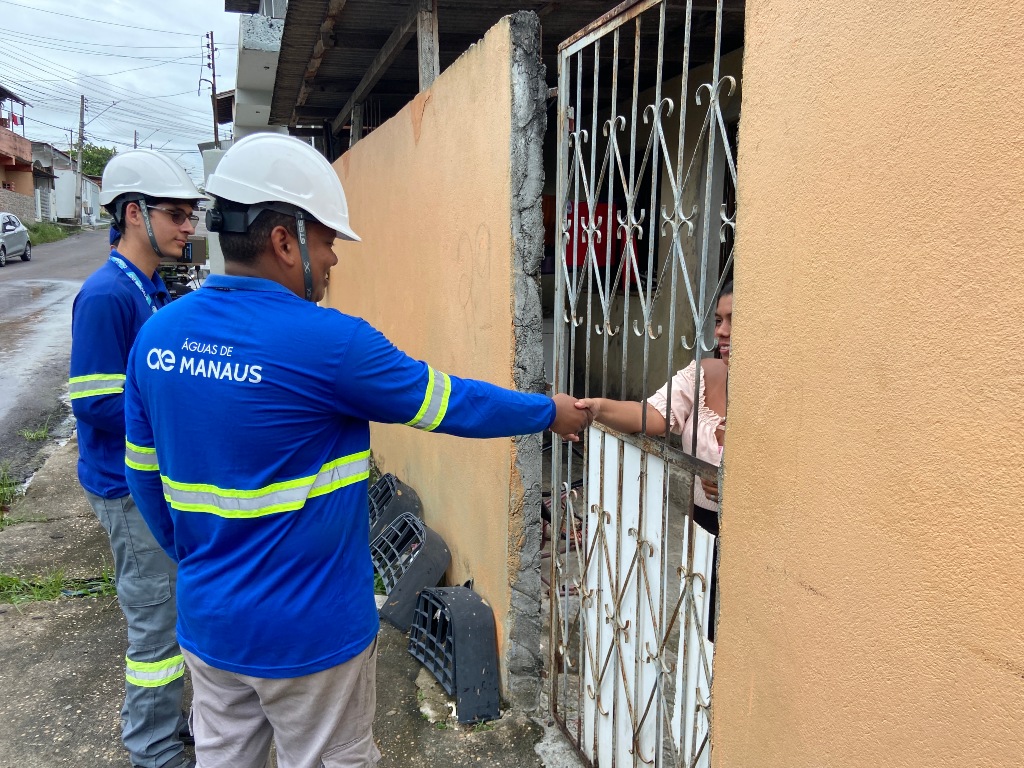 Nova Cidade recebe ação itinerante da Águas de Manaus