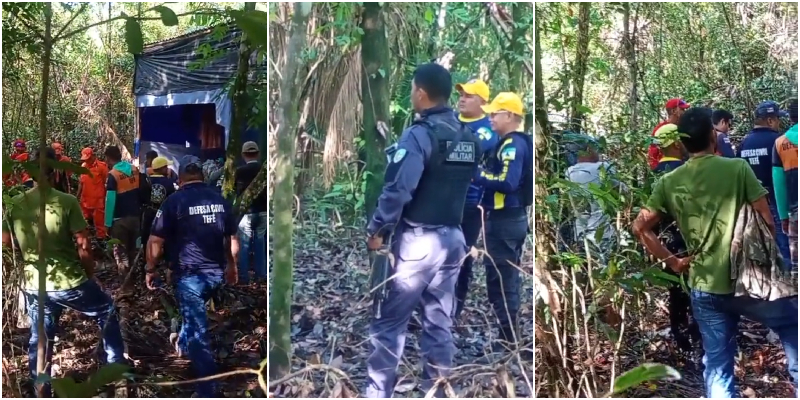 Vídeo: ossada humana encontrada em Tefé pode pertencer à família desaparecida