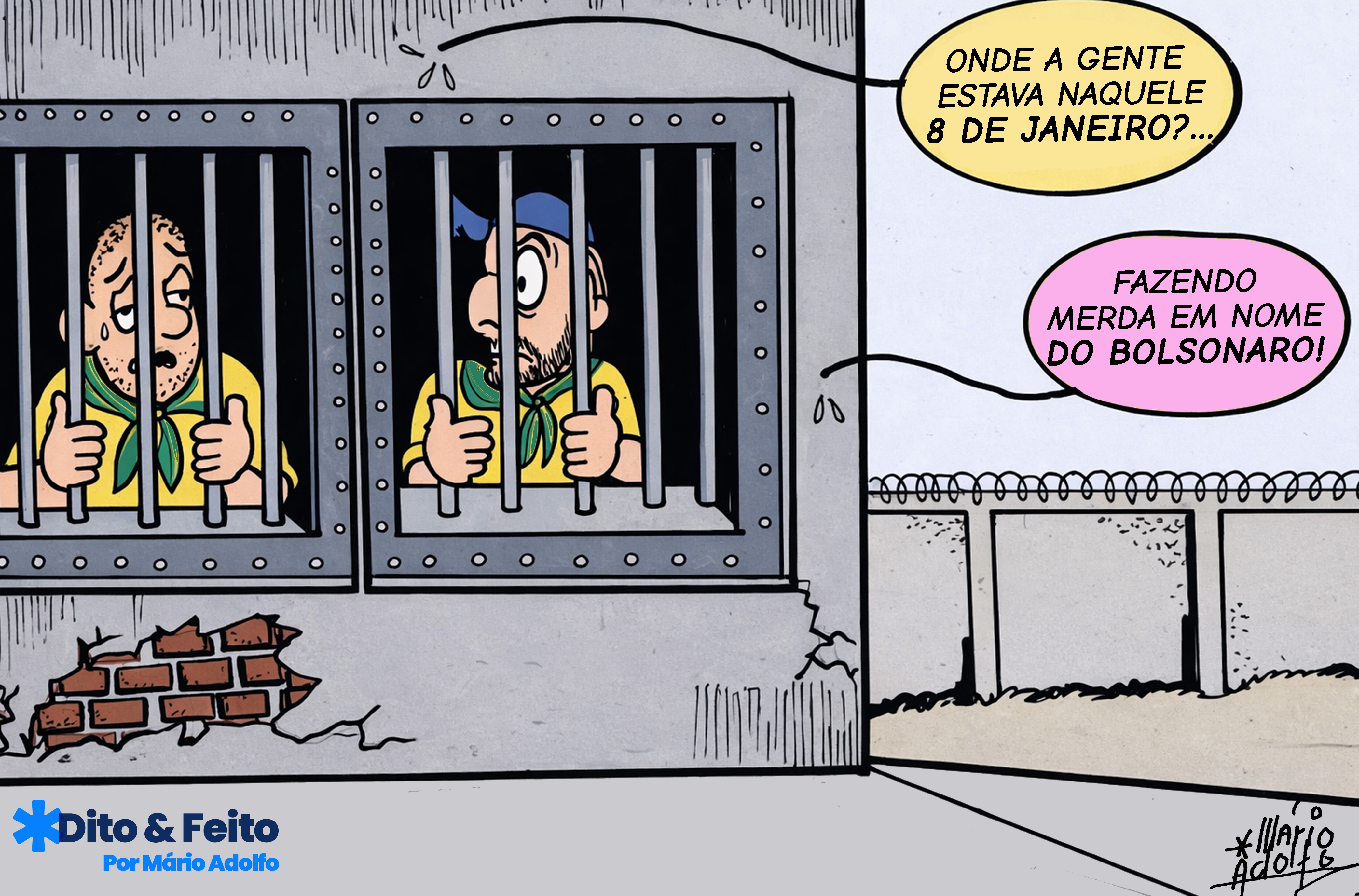 Dito &  Feito: 8 DE JANEIRO NUNCA MAIS! – É hora de lembrar para nunca mais se repetir