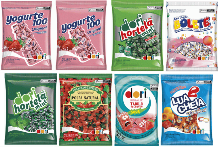 Anvisa proíbe venda de lotes de balas da Dori por risco de Salmonella