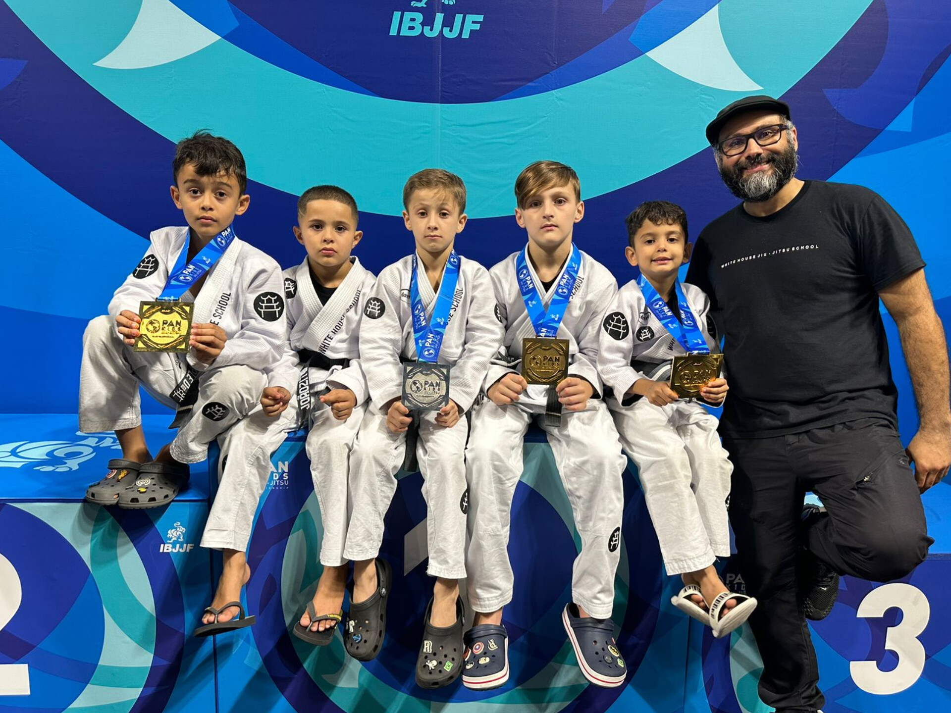 Especialista na formação de jovens talentos, equipe manauara brilha no Pan de Jiu-Jitsu Kids