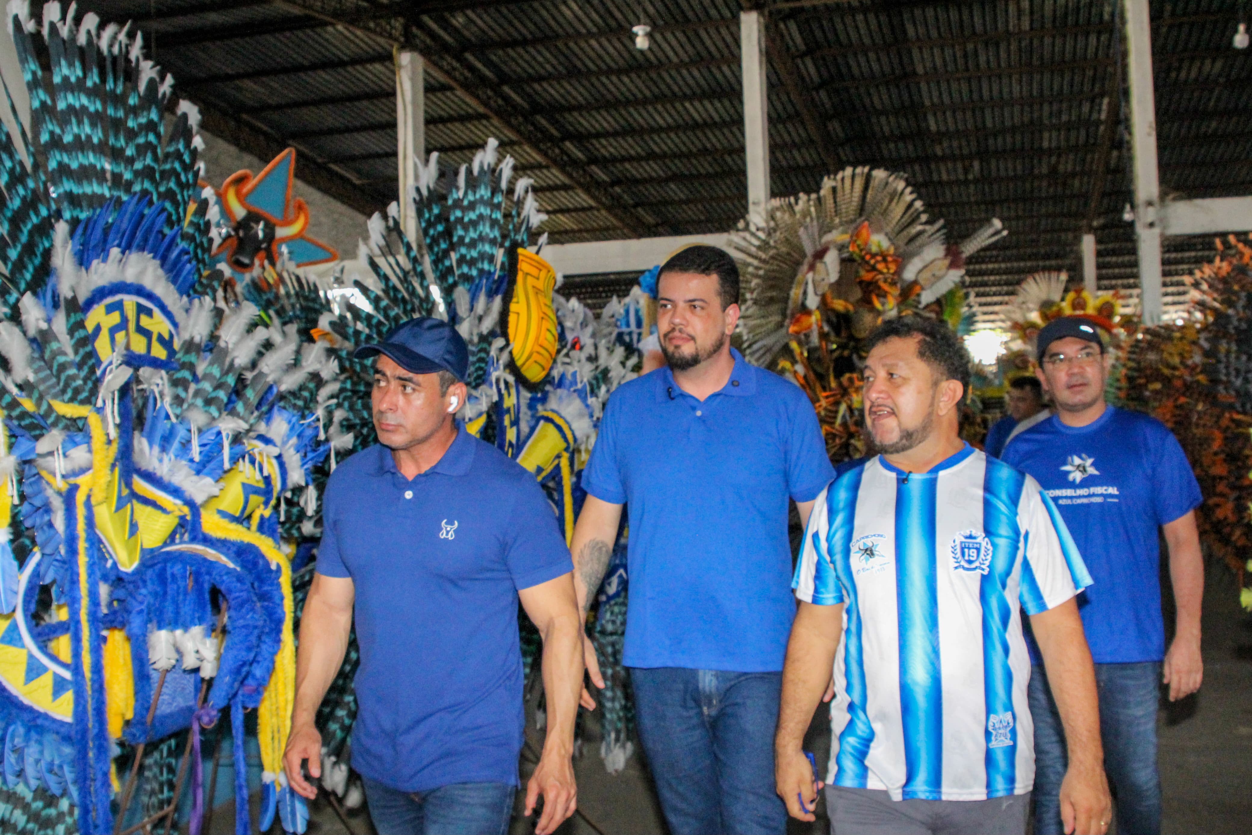 Caprichoso inicia transição de comando para o novo presidente Diego Mascarenhas