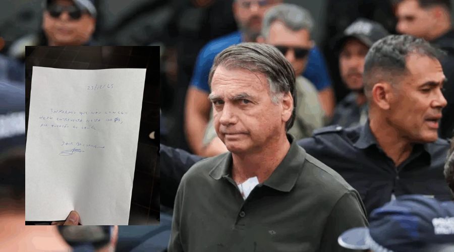 Bolsonaro desiste de conceder primeira entrevista após prisão e alega “questão de saúde”