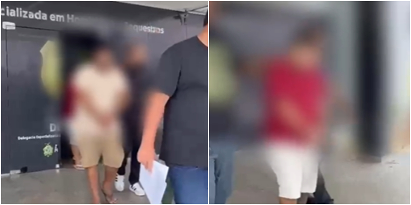 Dupla é presa após matar homem a tiros em frente a tabacaria em Manaus