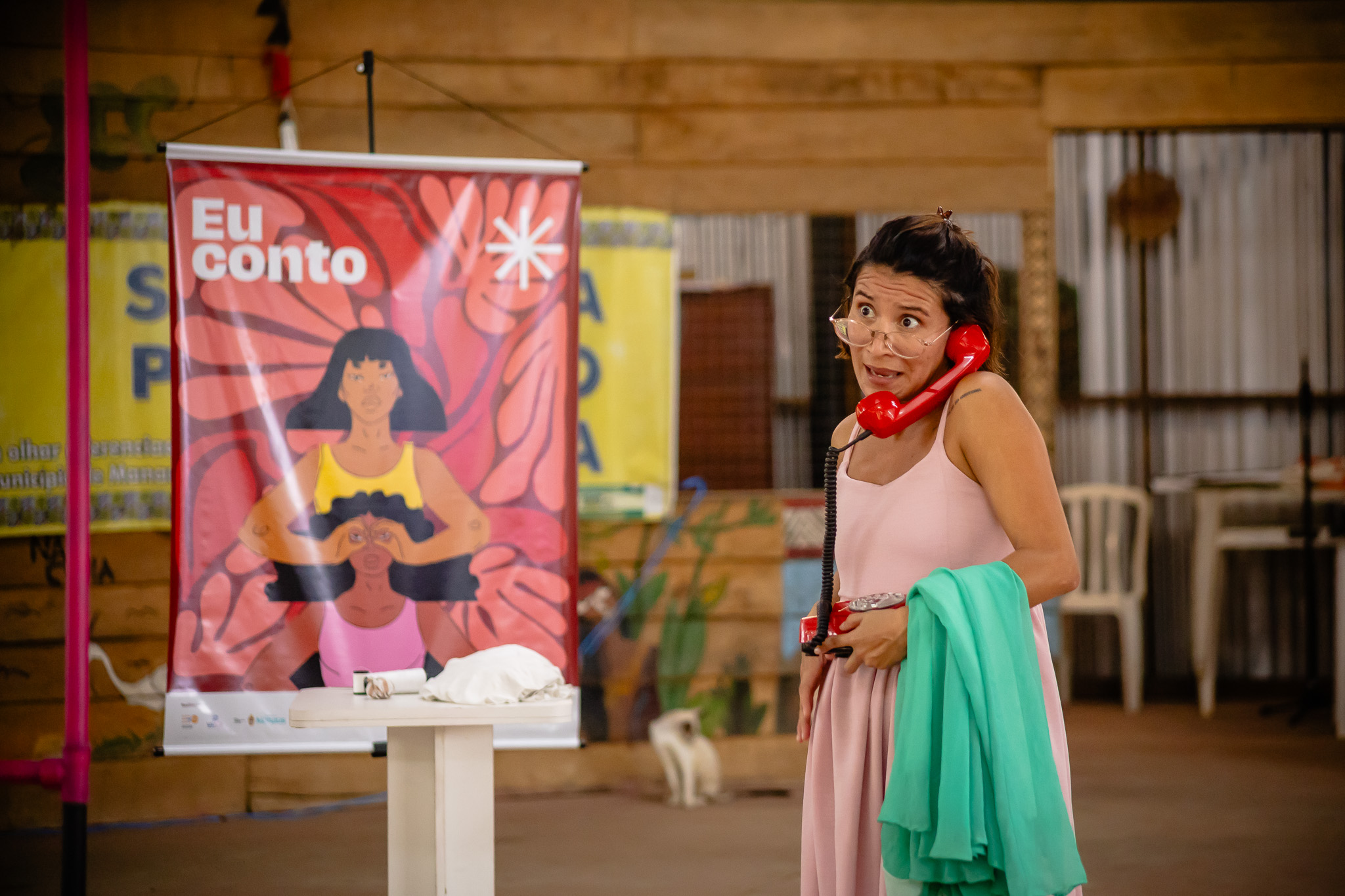 Teatro Gebes Medeiros recebe espetáculo 'Eu Conto' nesta quarta-feira