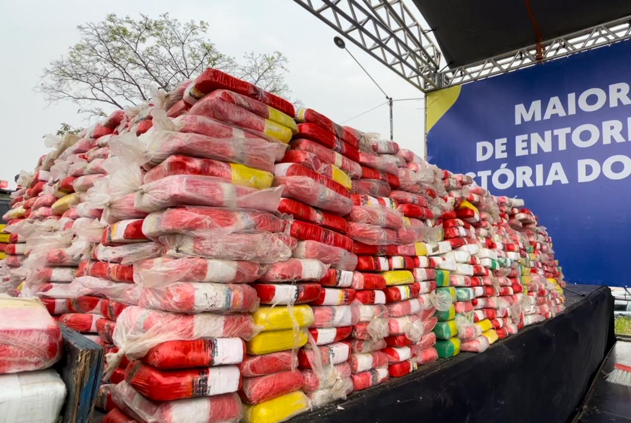 Polícia realiza maior apreensão de drogas da história do AM