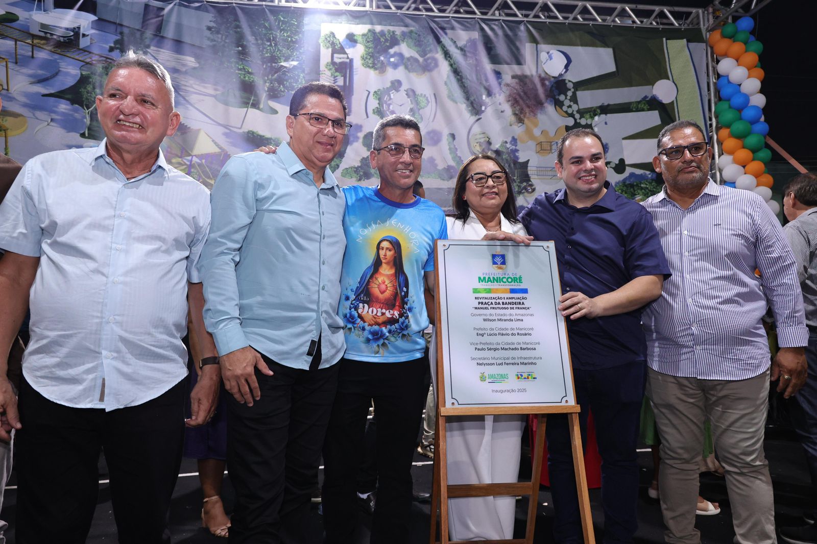 Praça da Bandeira é entregue totalmente revitalizada em Manicoré