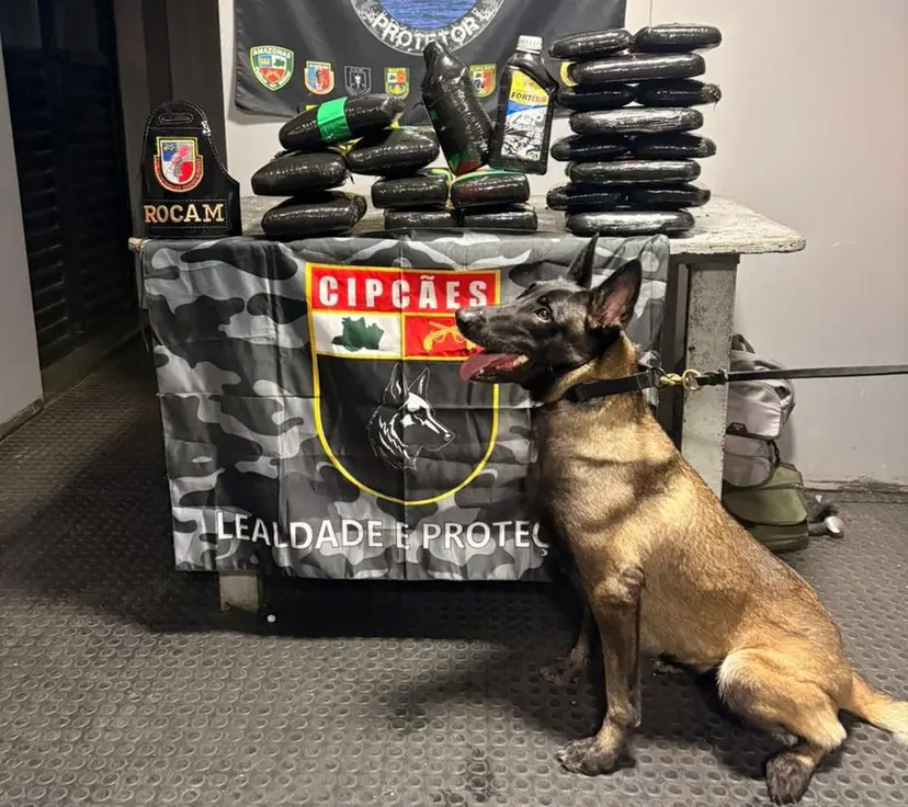 Polícia apreende óleo de maconha e mais de 35 quilos de drogas em embarcação