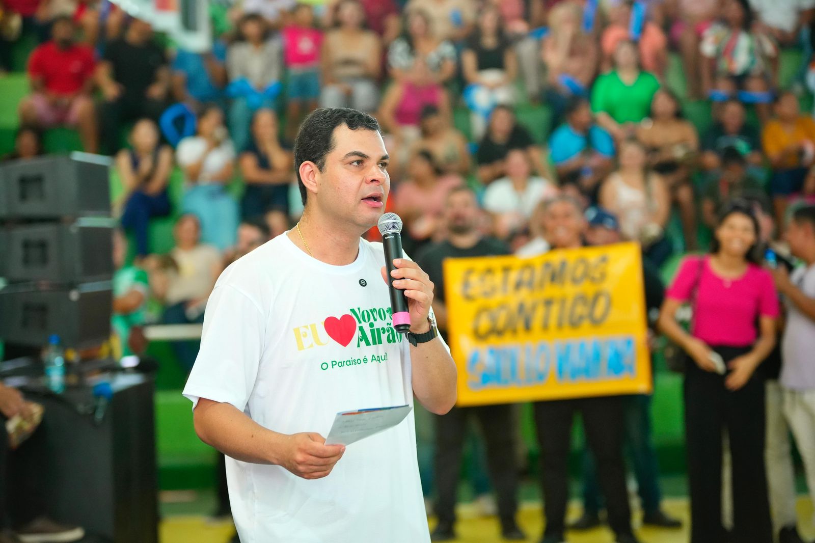 Saullo Vianna reforça programas sociais e culturais em  Novo Airão e Manacapuru