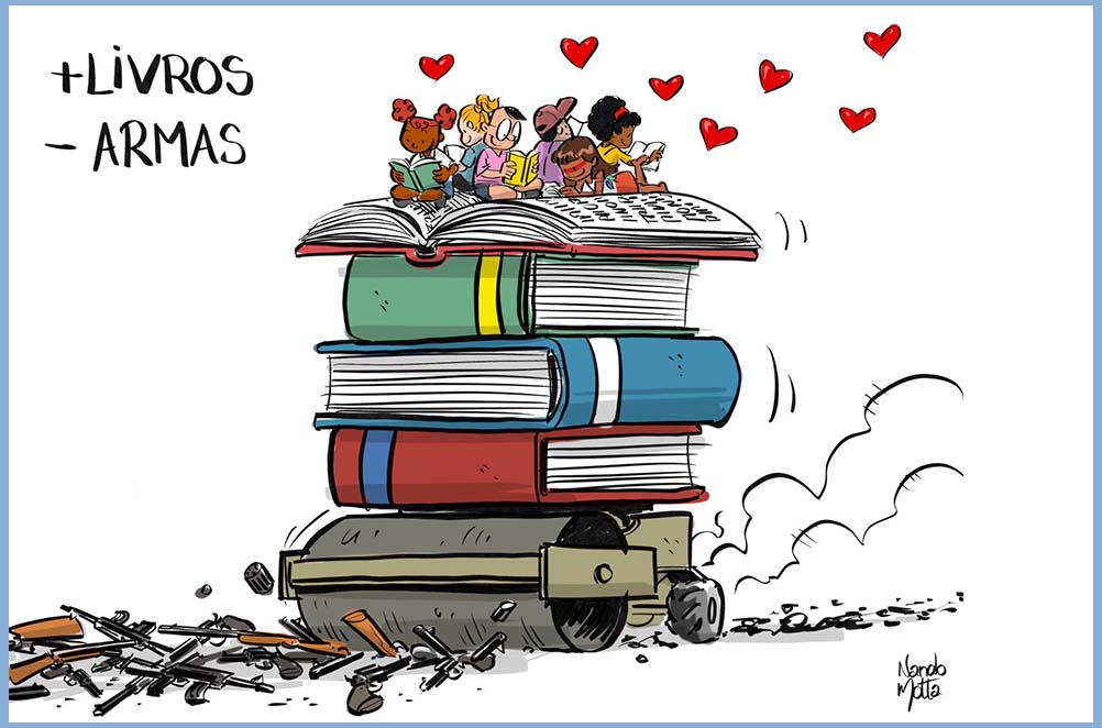 Dito & Feito - O Brasil de Lula quer mais livros, menos armas