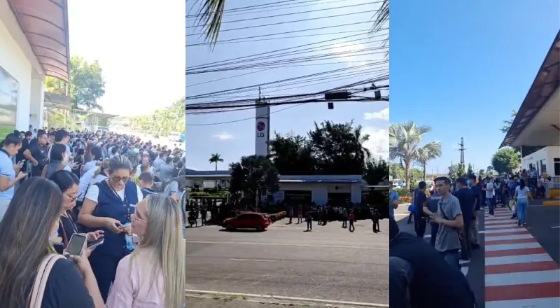 Vídeos: fábricas suspendem atividades e liberam trabalhadores após vazamento de estireno