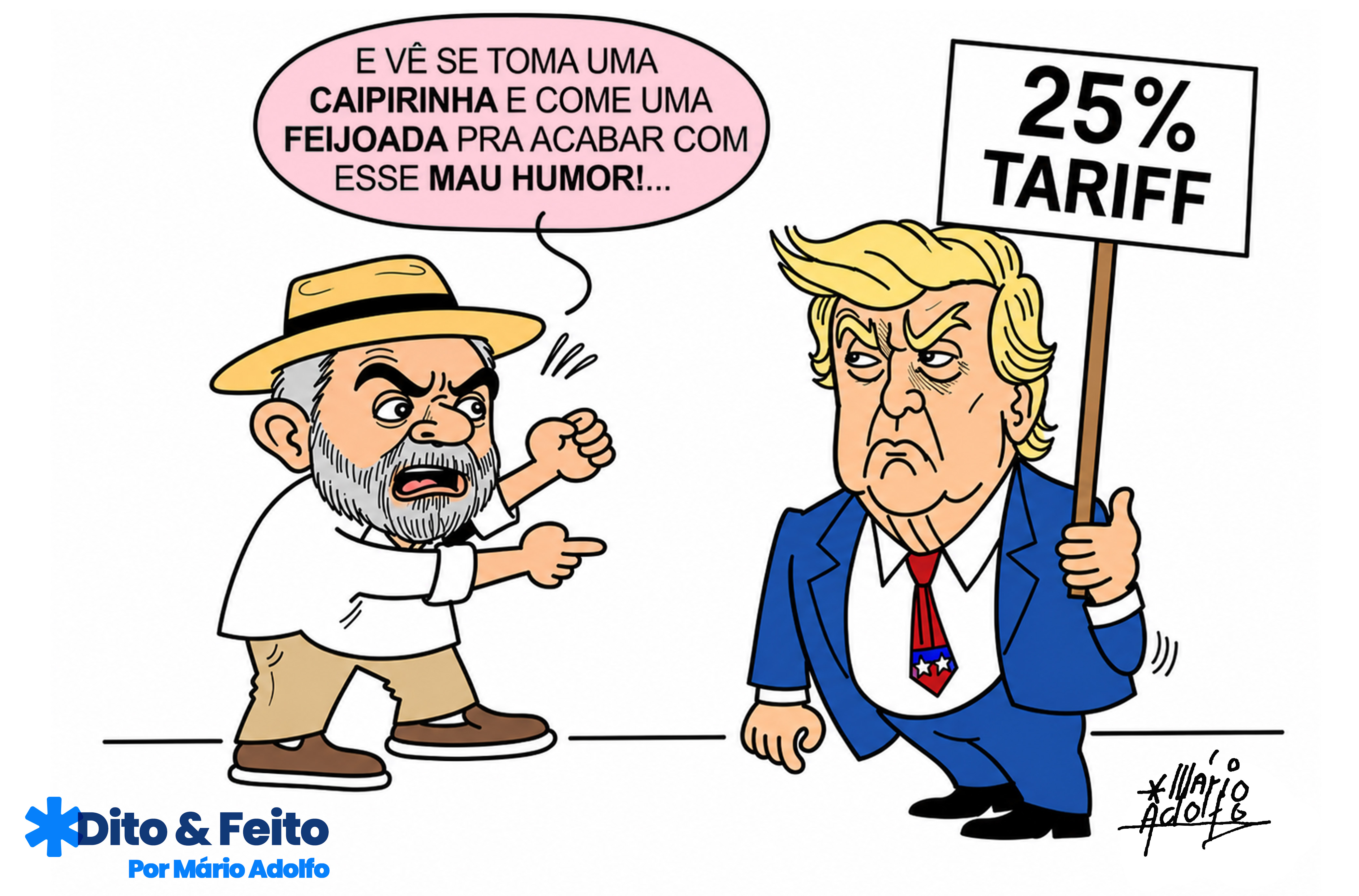 Dito & Feito - O dia do Tarifaço do Trump