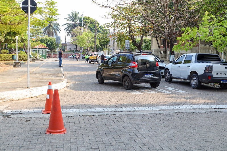 IMMU inicia teste operacional com inversão de sentido na rua do Congresso nesta quarta