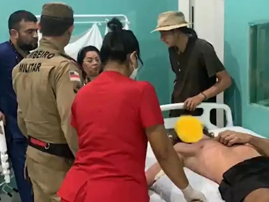 Turista italiano é resgatado após ficar três dias perdido na mata no AM