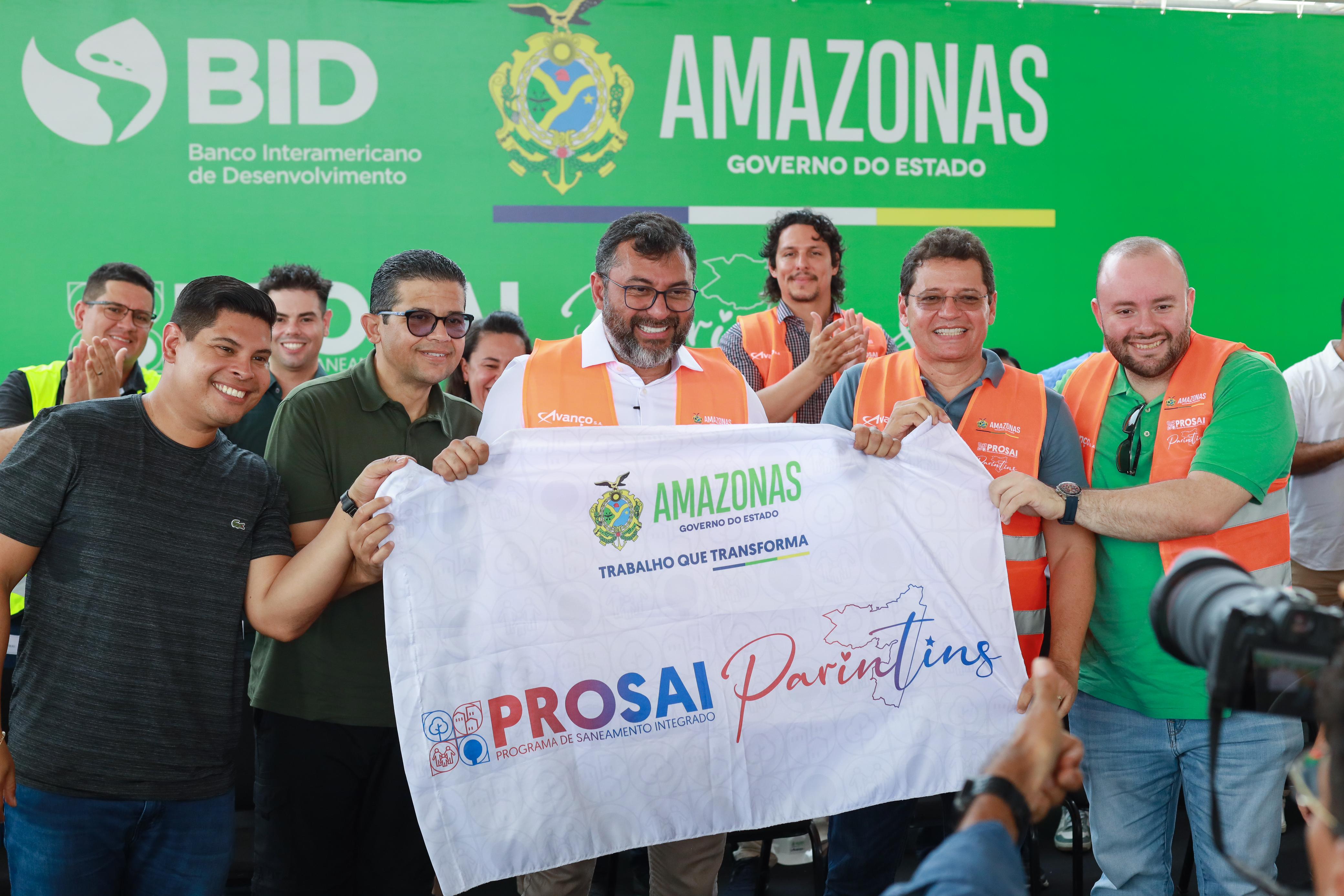 Wilson Lima assina contrato de financiamento com o BID para o Prosai Parintins