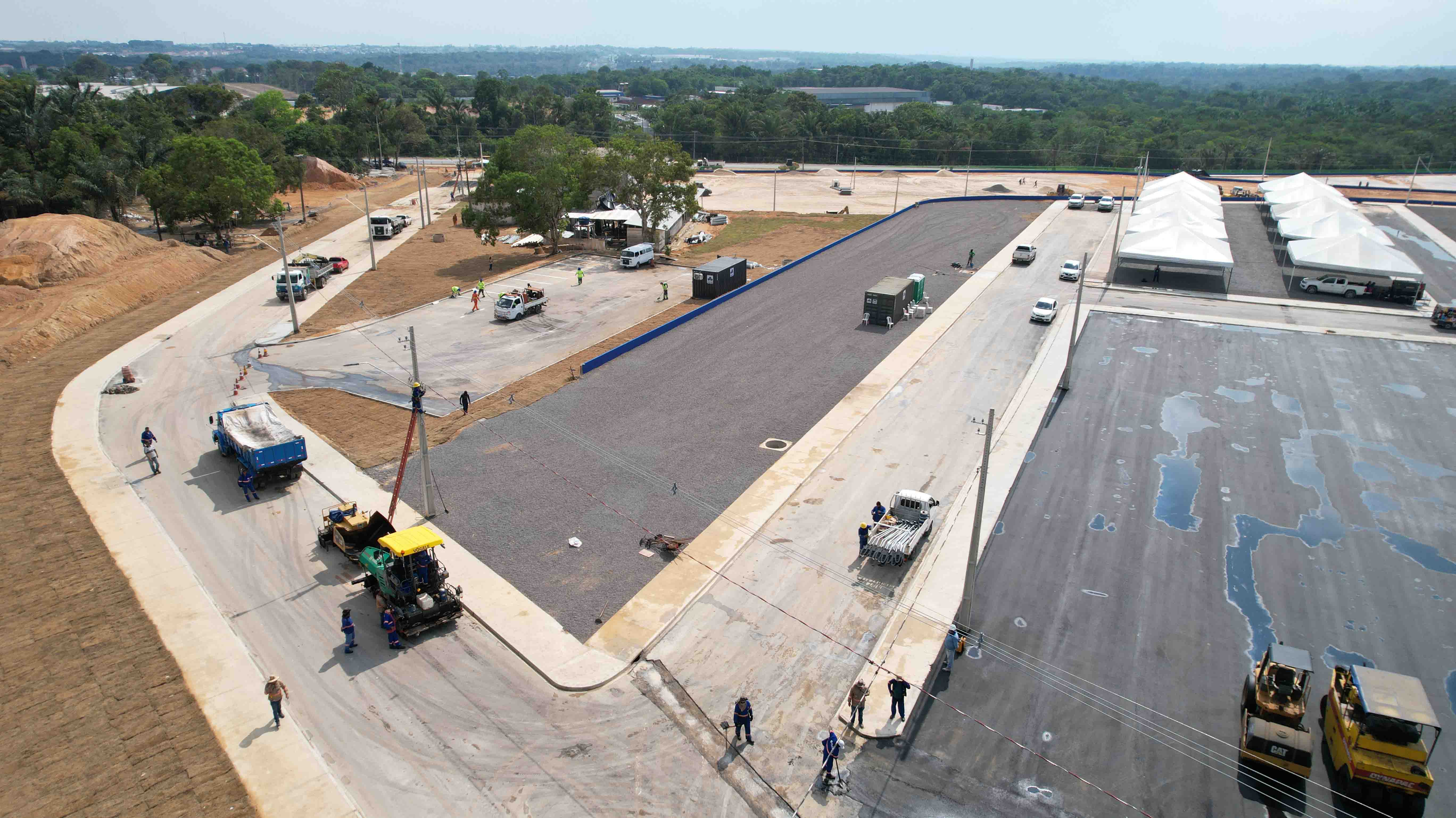 Obra de construção do novo Parque de Exposições entra na reta final