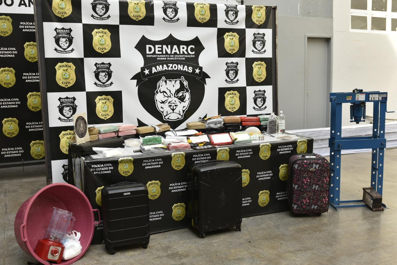 Operação desmantela organização criminosa e apreende R$ 3,7 milhões em cocaína