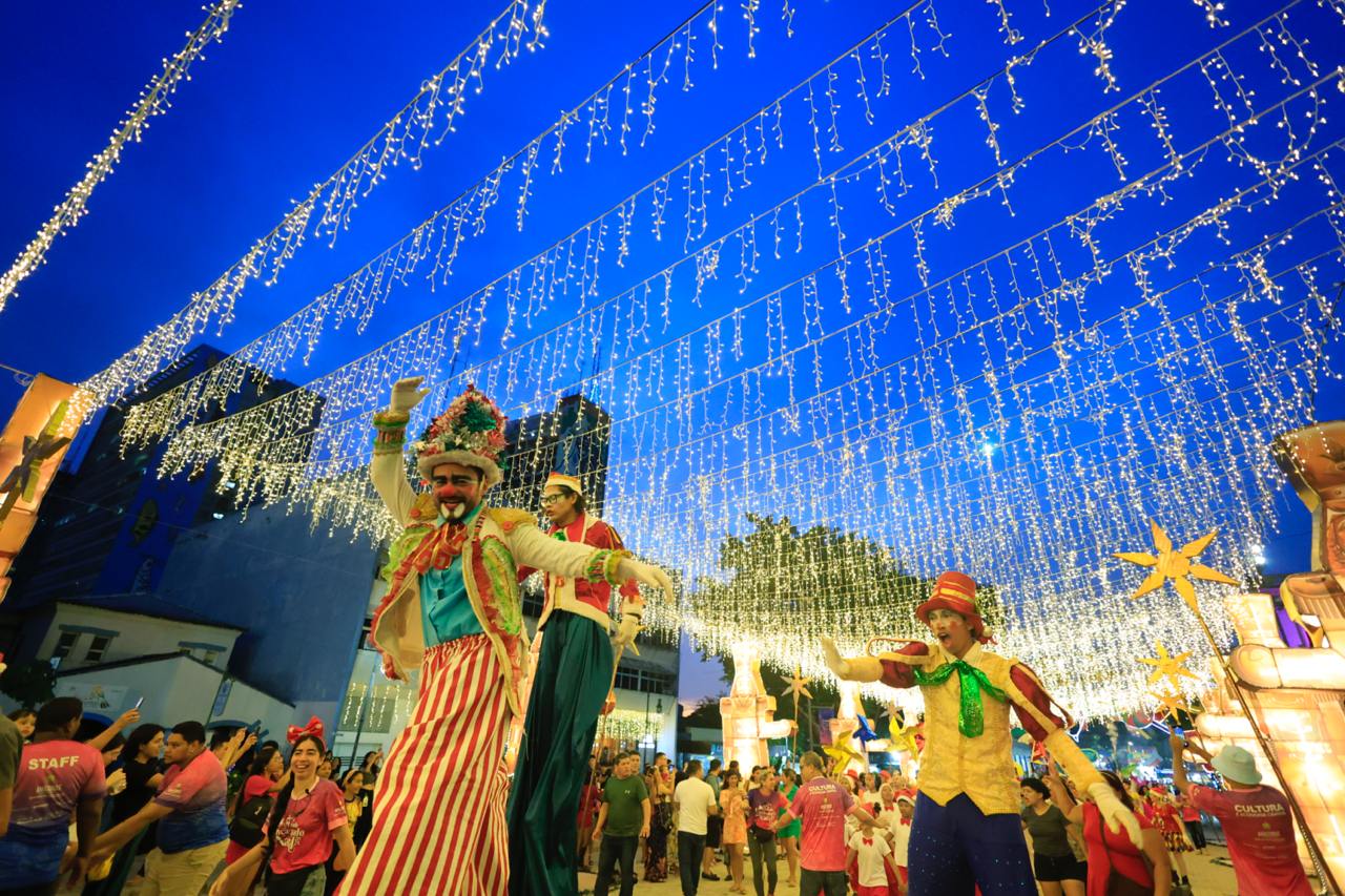 ‘O Mundo Encantado do Natal’ leva mais de 175 mil visitantes ao Largo São Sebastião