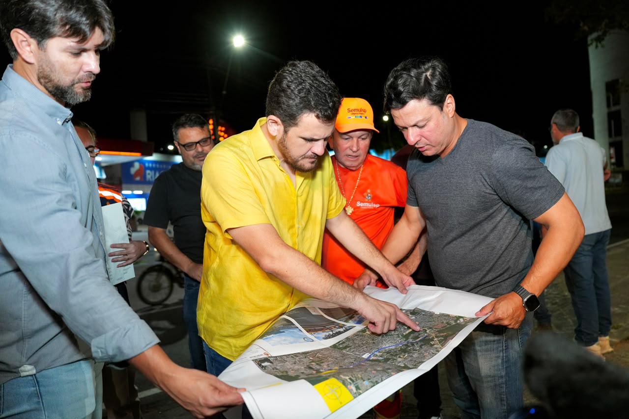 Renato Junior autoriza reformas de passarelas, viadutos e canteiros centrais em Manaus