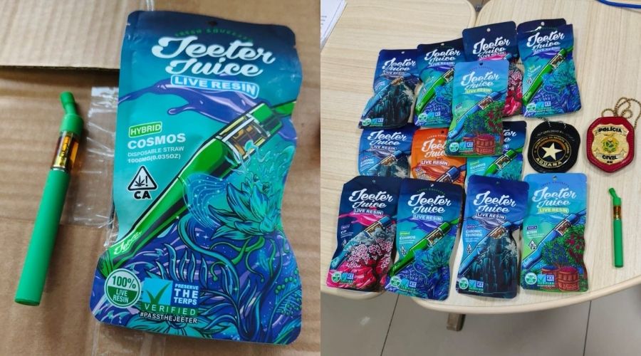 Vídeo: Polícia apreende remessa de maconha líquida em Manaus com destino a Roraima